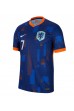 Nederland Xavi Simons #7 Fotballdrakt Borte Klær EM 2024 Korte ermer